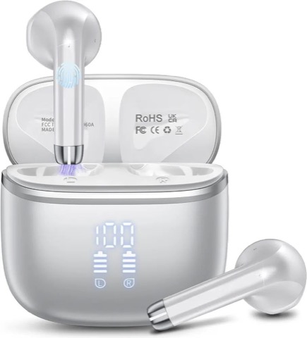 Бездротові навушники, Bluetooth, нові.
